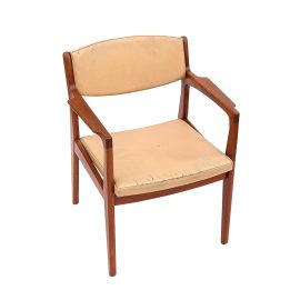Tekowe krzesło design Erik Buck dla Ørum Møbelfabrik